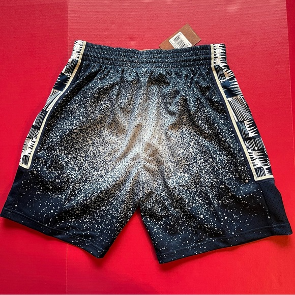 Georgetown Hoyas Mitchell & Ness Shorts Sz L 1996 Swingman Blue Gradient - Picture 2 of 4